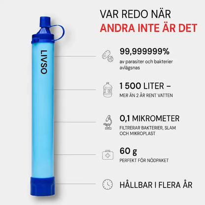 HYDRO-X1 Nödvattenfilter (1 500 liter)